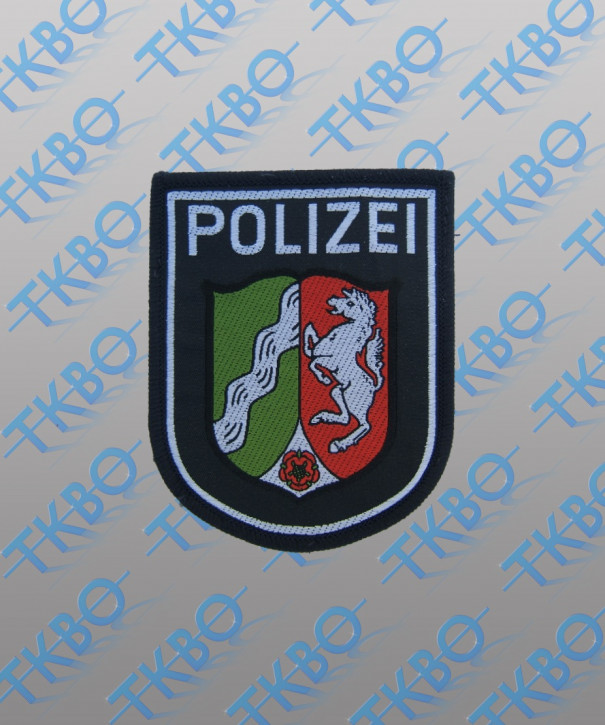 Polizeiabzeichen Nordrhein Westfalen - gewebt
