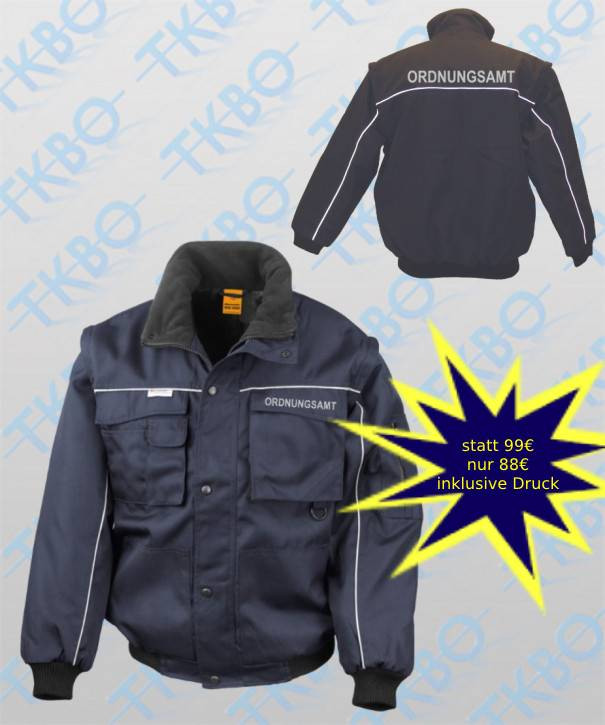 Multifunktionsblouson 2-in-1 S / ORDNUNGSAMT