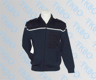Strickjacke - zweifarbig 62