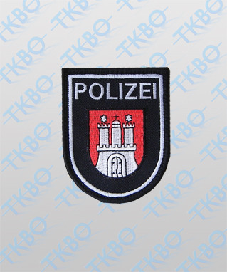 Polizeiabzeichen Hamburg - groß