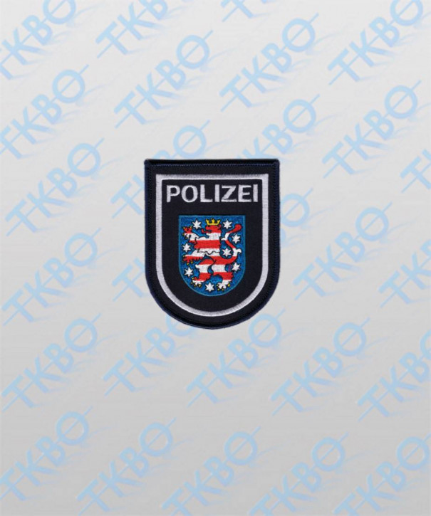 Polizeiabzeichen Thüringen - groß