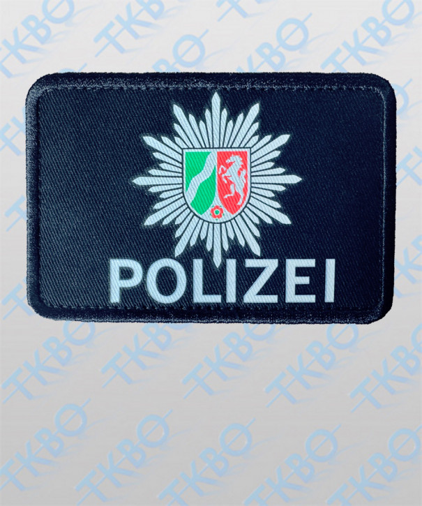 Brustschild/Klettschild Polizei NRW blau