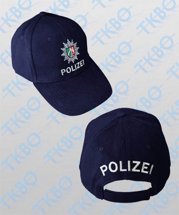 Baseball Cap Polizei NRW Blau