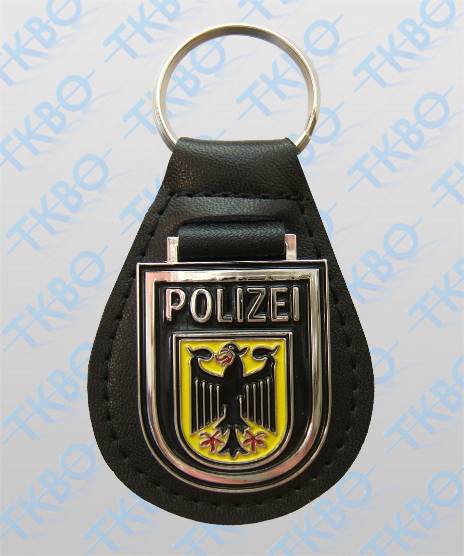 Schlüsselanhänger Polizei Brandenburg Wappen grün (Kette), 3,00 €