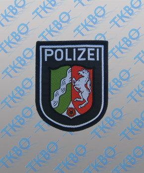 Polizeiabzeichen Nordrhein Westfalen - gewebt