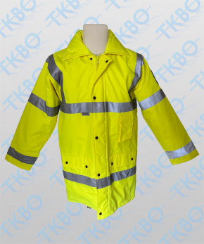 Nässeschutzjacke "Parkaform" mit Druck